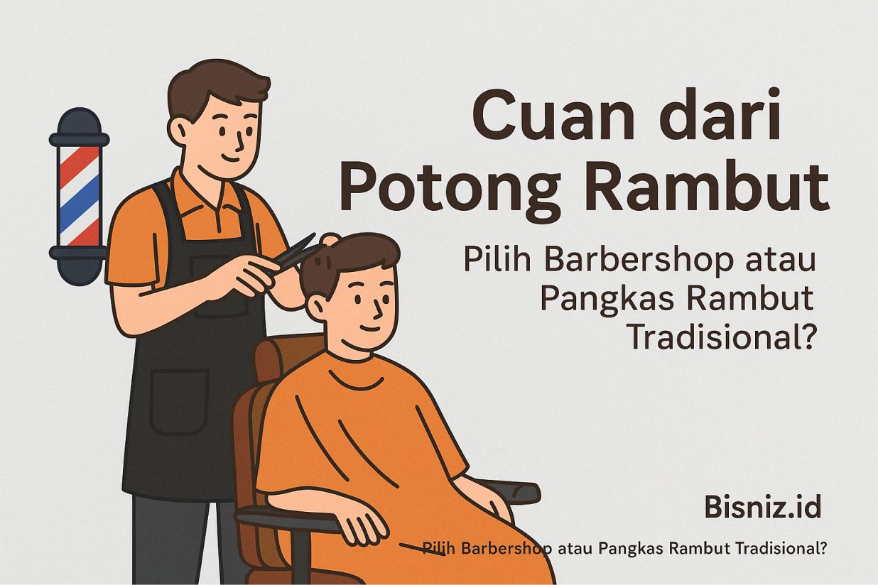 Rambut Sehat, Penampilan Menawan: Rahasia Barbers BCC Cipendok